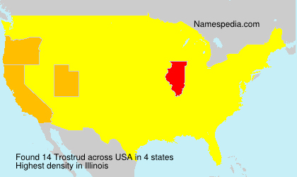 Surname Trostrud in USA Surname Trostrud in USA