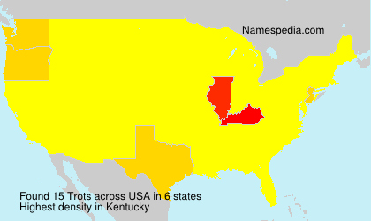 Surname Trots in USA Surname Trots in USA