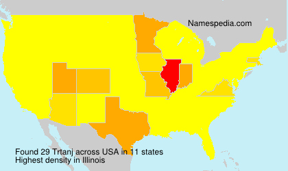 Surname Trtanj in USA Surname Trtanj in USA