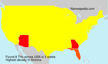 Surname Trto in USA Surname Trto in USA