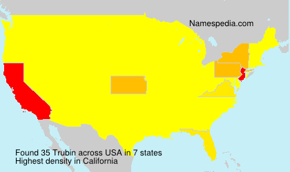Surname Trubin in USA Surname Trubin in USA