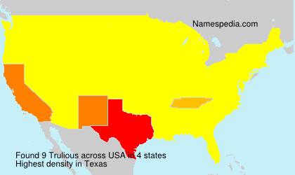 Surname Trulious in USA Surname Trulious in USA