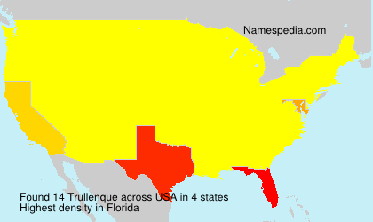 Surname Trullenque in USA Surname Trullenque in USA