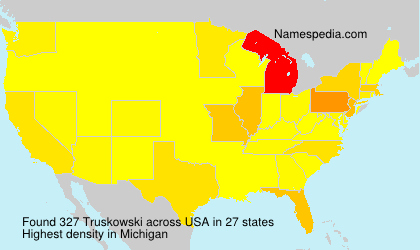Surname Truskowski in USA Surname Truskowski in USA