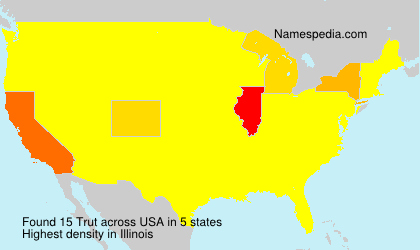 Surname Trut in USA Surname Trut in USA
