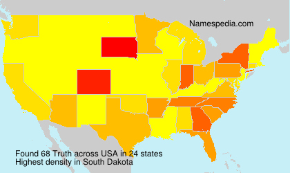 Surname Truth in USA Surname Truth in USA
