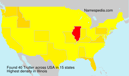 Surname Trutter in USA Surname Trutter in USA
