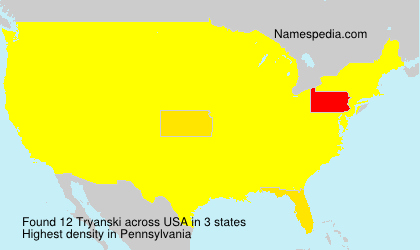 Surname Tryanski in USA Surname Tryanski in USA