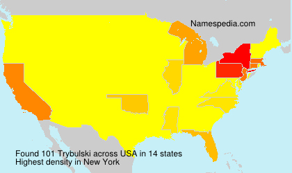 Surname Trybulski in USA Surname Trybulski in USA