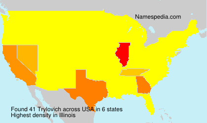 Surname Trylovich in USA Surname Trylovich in USA