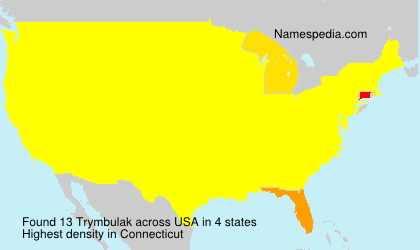 Surname Trymbulak in USA Surname Trymbulak in USA