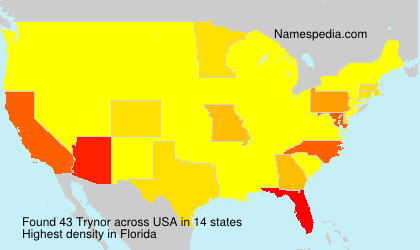 Surname Trynor in USA Surname Trynor in USA