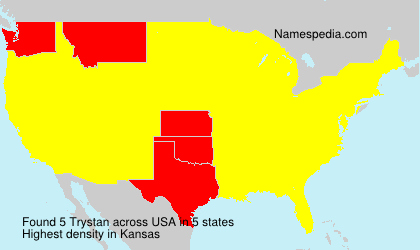 Surname Trystan in USA Surname Trystan in USA