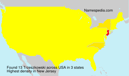 Surname Trzeszkowski in USA Surname Trzeszkowski in USA