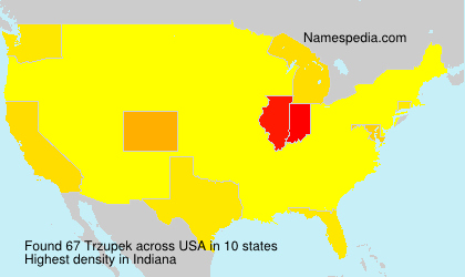 Surname Trzupek in USA Surname Trzupek in USA