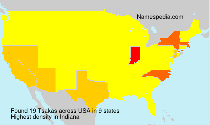 Surname Tsakas in USA Surname Tsakas in USA