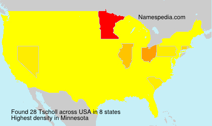 Surname Tscholl in USA Surname Tscholl in USA