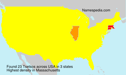 Surname Tsetsos in USA Surname Tsetsos in USA