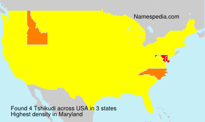 Surname Tshikudi in USA Surname Tshikudi in USA
