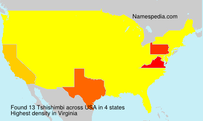 Surname Tshishimbi in USA Surname Tshishimbi in USA