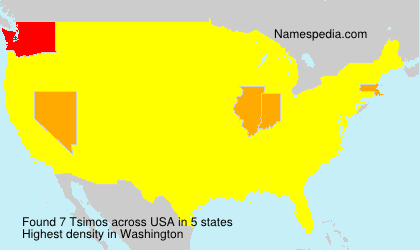 Surname Tsimos in USA Surname Tsimos in USA