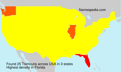 Surname Tsimouris in USA Surname Tsimouris in USA