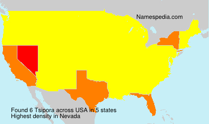 Surname Tsipora in USA Surname Tsipora in USA