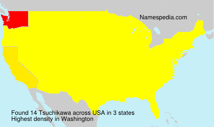 Surname Tsuchikawa in USA Surname Tsuchikawa in USA