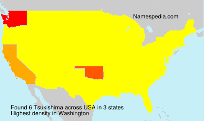 Surname Tsukishima in USA Surname Tsukishima in USA