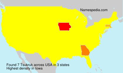 Surname Tsukruk in USA Surname Tsukruk in USA