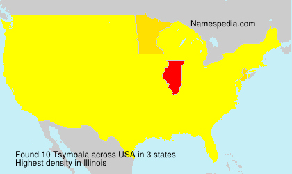 Surname Tsymbala in USA Surname Tsymbala in USA