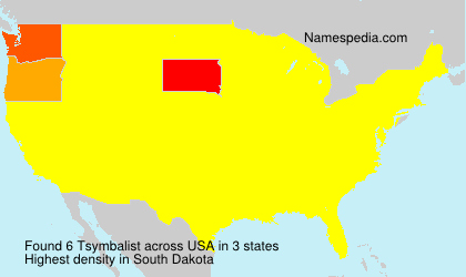 Surname Tsymbalist in USA Surname Tsymbalist in USA