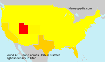 Surname Tuaone in USA Surname Tuaone in USA