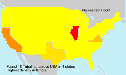 Surname Tubalinal in USA Surname Tubalinal in USA