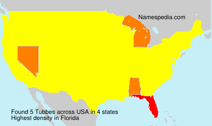 Surname Tubbes in USA Surname Tubbes in USA