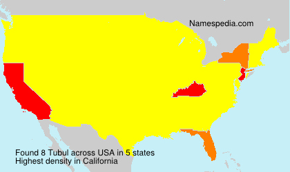 Surname Tubul in USA Surname Tubul in USA