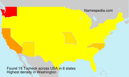 Surname Tucheck in USA Surname Tucheck in USA