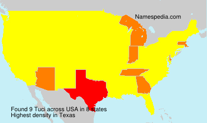 Surname Tuci in USA Surname Tuci in USA
