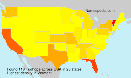Surname Tudhope in USA Surname Tudhope in USA