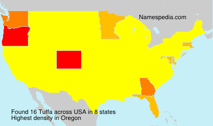 Surname Tuffa in USA Surname Tuffa in USA