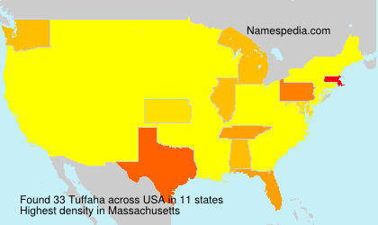 Surname Tuffaha in USA Surname Tuffaha in USA