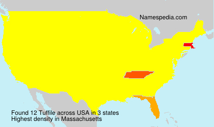 Surname Tuffile in USA Surname Tuffile in USA