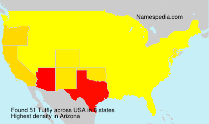 Surname Tuffly in USA Surname Tuffly in USA
