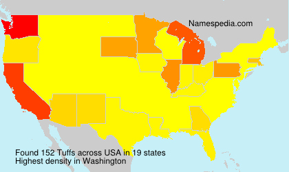 Surname Tuffs in USA Surname Tuffs in USA