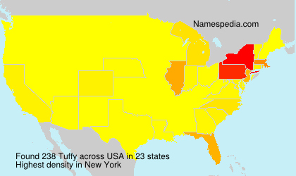 Surname Tuffy in USA Surname Tuffy in USA