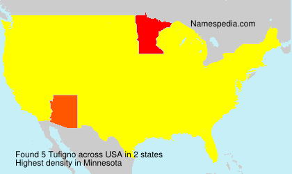 Surname Tufigno in USA Surname Tufigno in USA