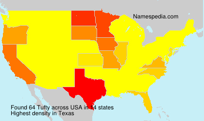 Surname Tufty in USA Surname Tufty in USA