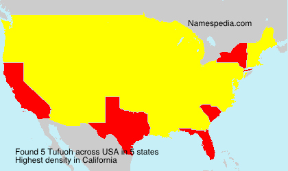 Surname Tufuoh in USA Surname Tufuoh in USA