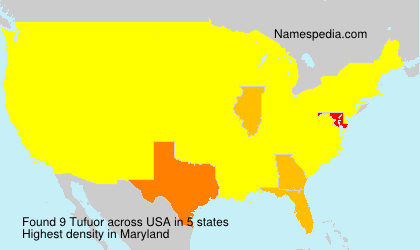 Surname Tufuor in USA Surname Tufuor in USA