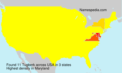 Surname Tugberk in USA Surname Tugberk in USA